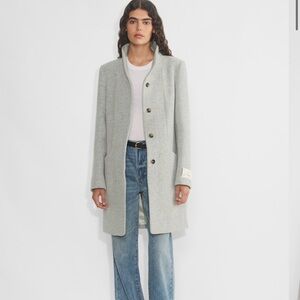 Aritzia Wilfred Cocoon Coat Wool Cashmere XXS